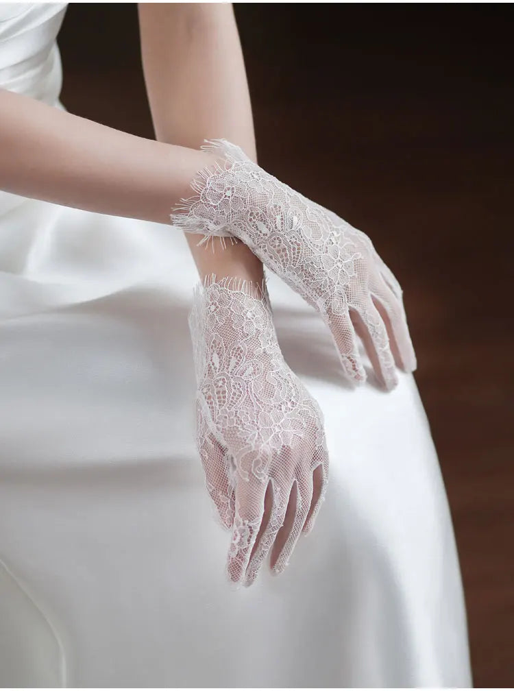 Gants de Mariée en Dentelle