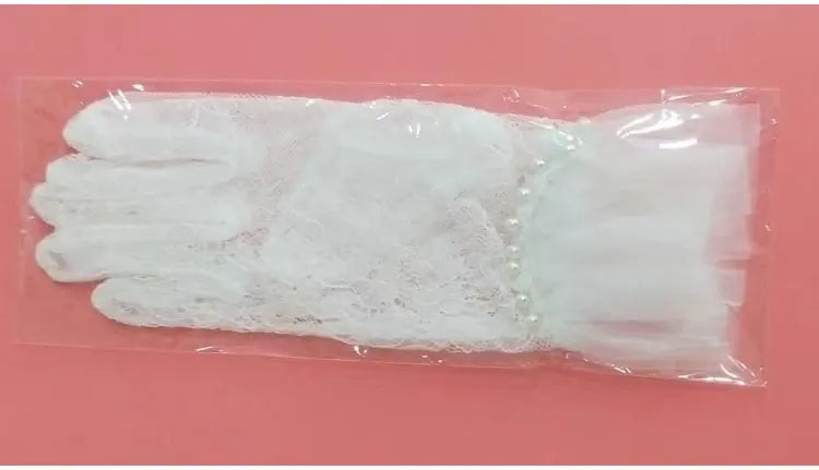 Gants de Mariée Courts en Dentelle