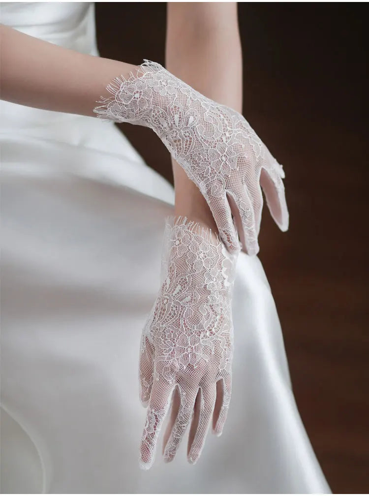 Gants de Mariée en Dentelle