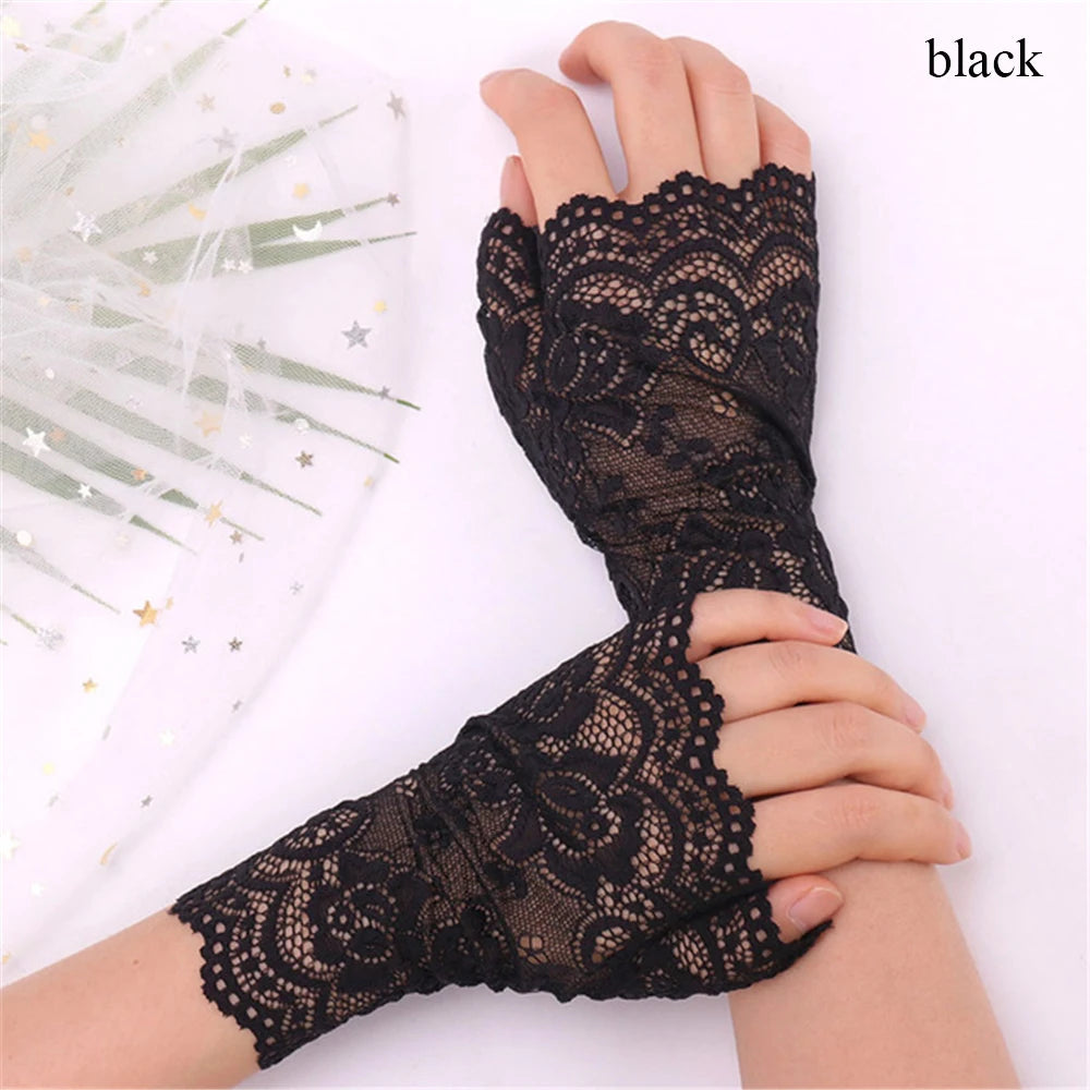 Gants de Mariée Satin Blanc