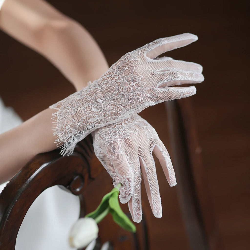 Gants de Mariée en Dentelle