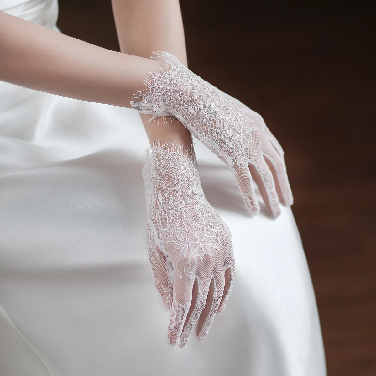 Gants de Mariée en Dentelle
