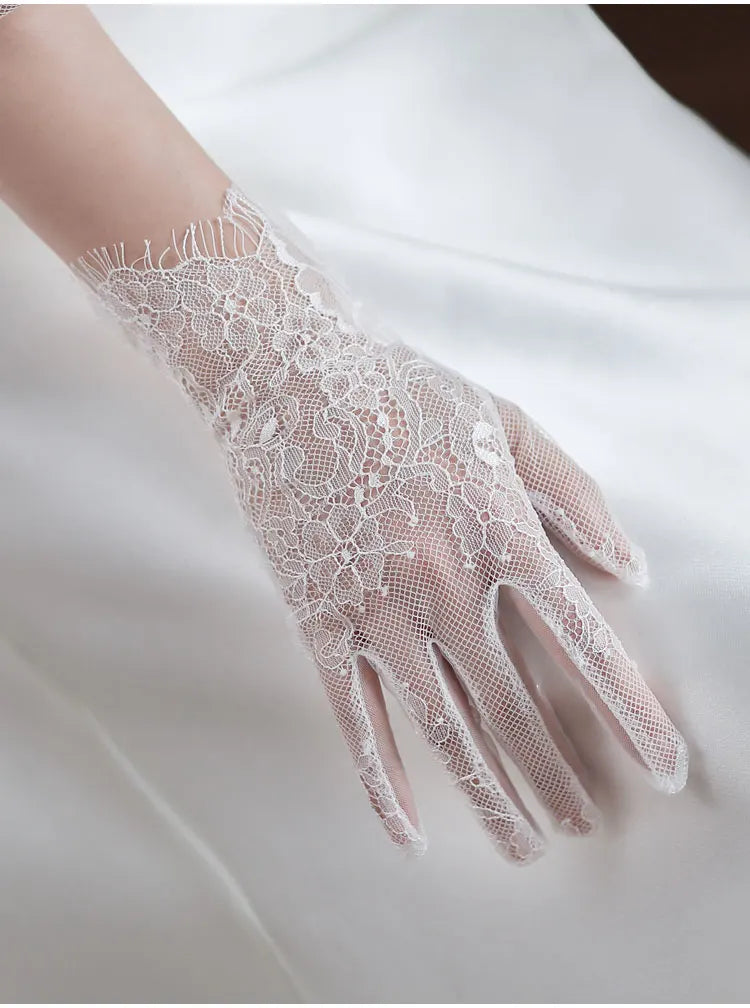 Gants de Mariée en Dentelle