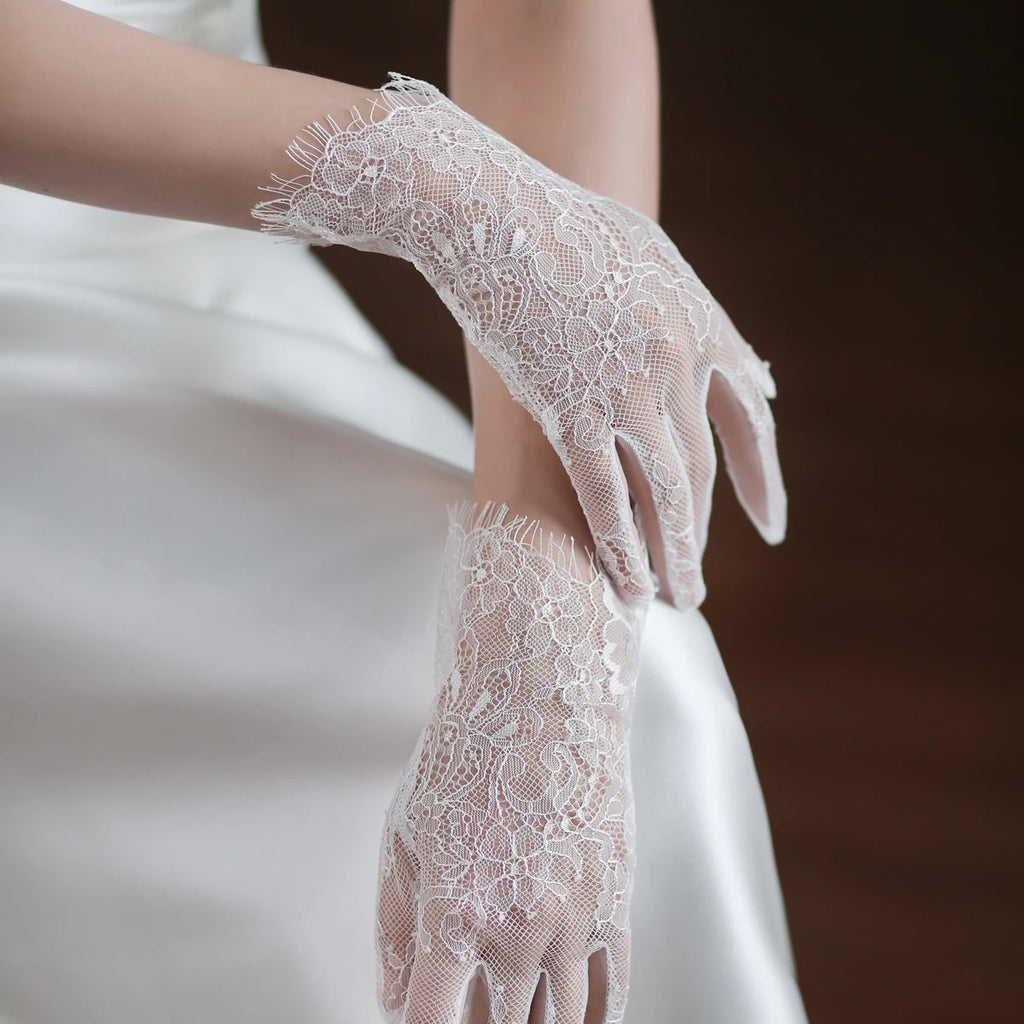 Gants de Mariée en Dentelle