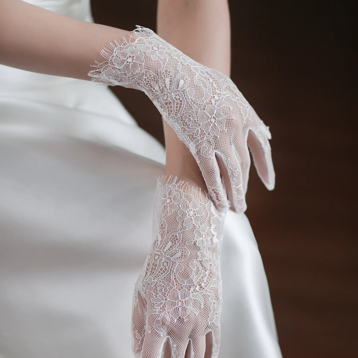 Gants de Mariée en Dentelle
