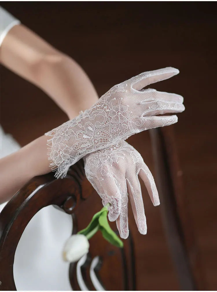 Gants de Mariée en Dentelle